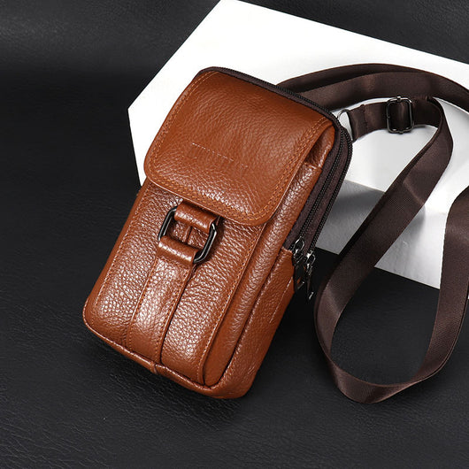 Bolsa de Cuero para Celular Multifuncional con Cinturón - Image 5