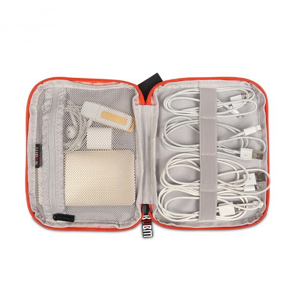 Organizador Universal de Cables BUBM para Apple - Estuche Compacto para Cargadores, USB y Accesorios