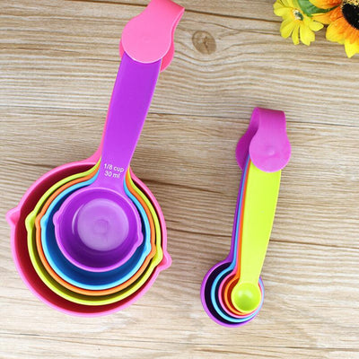 Juego de 10 Tazas y Cucharas Medidoras - Image 3