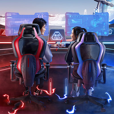 Silla Gamer Ergonómica con Soporte Lumbar y Reclinación - Image 11