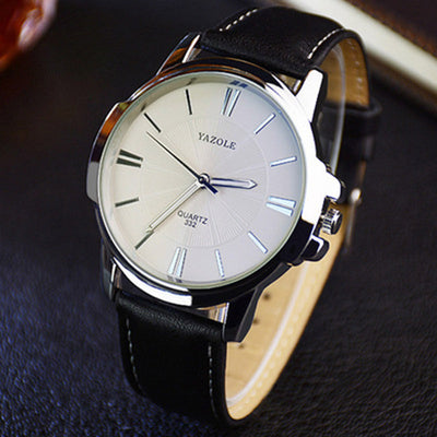 Reloj de Pulsera Hombre Cuarzo Dial Grande Versátil con Correa - Image 10