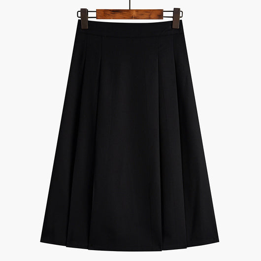 Falda Negra Larga y Delgada - Diseño Minimalista Moderno - Image 20