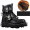 Botas Martin Altas de Cuero para Hombre - Estilo Casual y Resistente