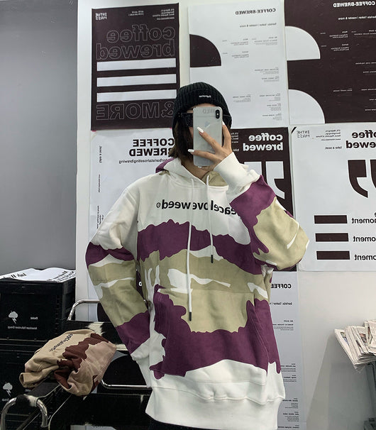 Sudadera con Capucha Oversize de Manga Larga - Estilo Europeo Casual - Image 7