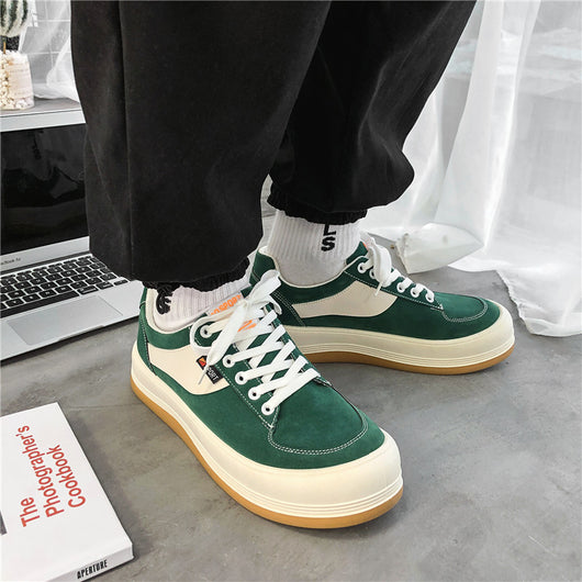 Zapatillas de Skate Urbanas Estilo Hong Kong para Hombres Jóvenes con Plataforma - Image 14