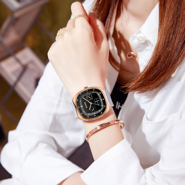 Reloj de Cuarzo Elegante Anti-cuadrado para Mujer