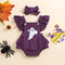 Pantalón Portabebé con Cadera Envolvente y Bordado Halloween para Niños
