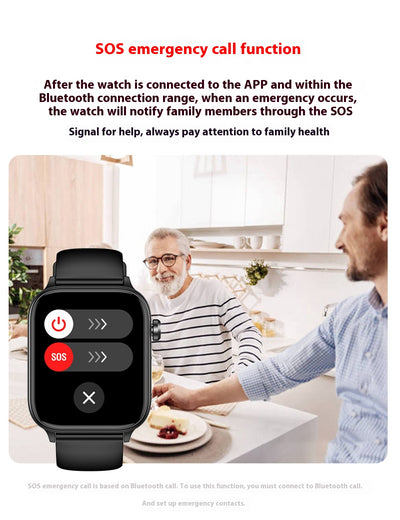 Reloj Inteligente ET570 con Llamadas Bluetooth, ECG y Medidor de Glucosa - Image 26