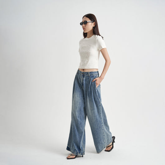 Jeans Sueltos Desteñidos para Otoño - Estilo Casual Moderno - Image 4