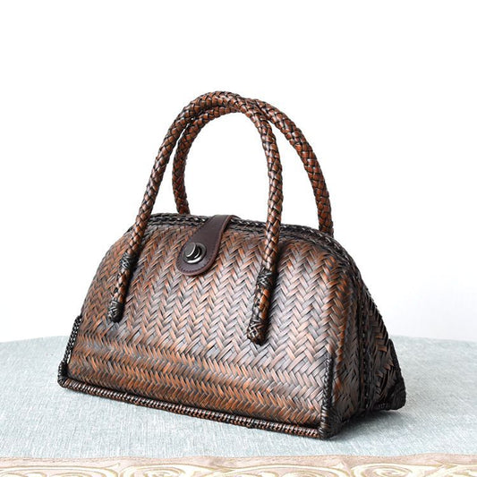 Mochila de Viaje Retro en Cuero Genuino - Gran Capacidad - Image 2