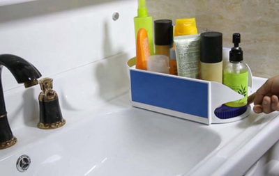 Organizador Giratorio Multifuncional para Baño y Cocina - Image 2