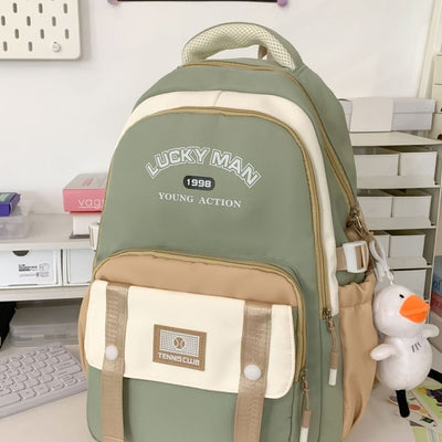 Mochila Versátil de Gran Capacidad con Diseño Moderno - Image 5