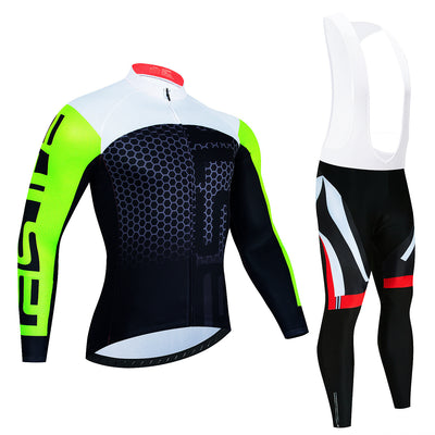 Conjunto de Ciclismo Profesional con Tirantes - Jersey y Pantalones Transpirables - Image 9