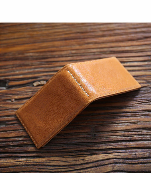 Cartera Multifuncional de Cuero Genuino Primera Capa Estilo Retro para Hombre - Image 5