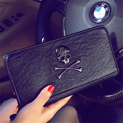 Billetera Blanda para Mujer con Diseño Calavera - Image 7