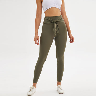 Leggins de yoga de 7/8 con tirantes ajustables - Image 3