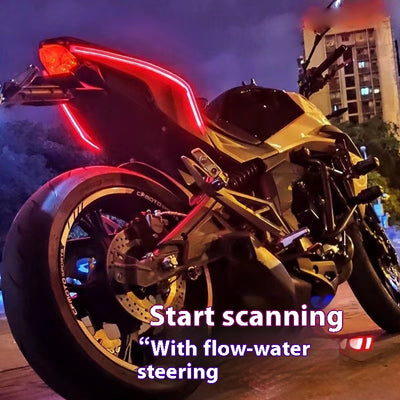 Luz Ambiental Dinámmica para Dirección de Motocicleta con Efecto Agua - Image 4