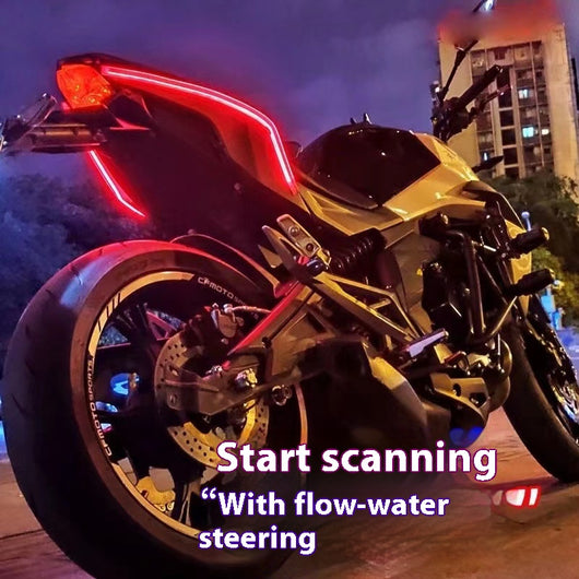 Luz Ambiental Dinámmica para Dirección de Motocicleta con Efecto Agua - Image 4