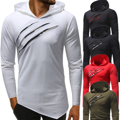 Sudadera Casual Slim con Capucha y Bloques de Color - Image 7