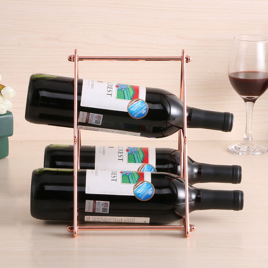 Botellero Pirámide Europeo Tieyi - Organizador de Vinos Decorativo Desmontable - Image 2
