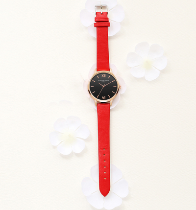 Reloj de Moda para Mujer con Correa de Cuero PU y Detalles Dorado Rosado - Image 17