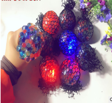 Pelota de Malla Multicolor Antiestrés Uva para Apretar - Image 6