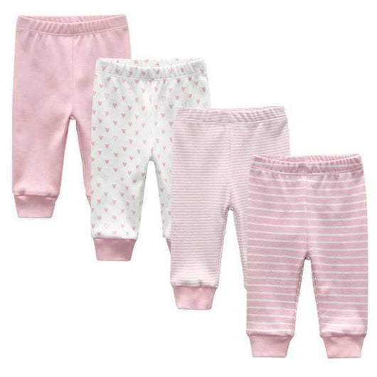 Pantalones de Algodón para Bebé Recién Nacido - Colección Primavera Europea