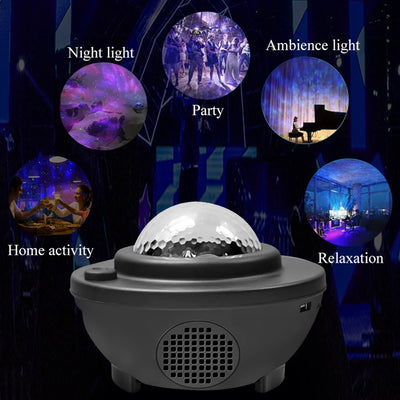 Proyector de Estrellas y Galaxias con Altavoz Bluetooth - Image 10
