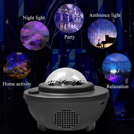 Proyector de Estrellas y Galaxias con Altavoz Bluetooth - Image 10