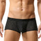 Bóxers para Hombre de Malla Sexy Cintura Baja y Diseño U Convexo