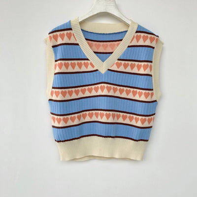 Cardigan Holgado Estilo Universitario para Mujer - Image 43