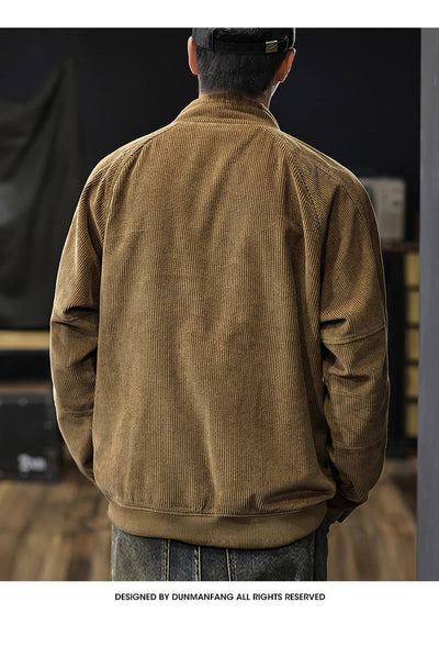 Chaqueta de Pana Vintage para Hombre - Manga Larga - Image 13