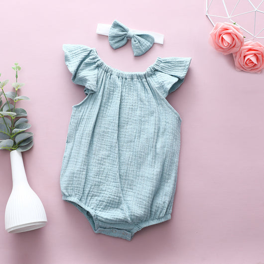 Traje de Escalada Infantil de Algodón con Diseño Triangular Multicolor - Image 10