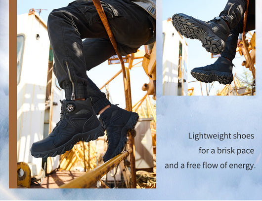 Botas de Trabajo Ligeras, Cómodas y de Seguridad para Hombre - Image 22