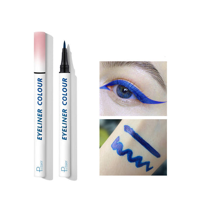 Delineador de Ojos Azul y Blanco con Punta Ultrafina - Image 12