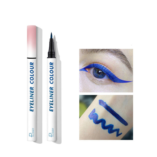 Delineador de Ojos Azul y Blanco con Punta Ultrafina - Image 12