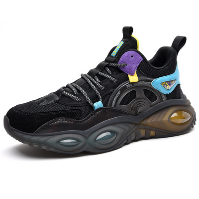 Zapatos Casuales para Hombre con Malla y Cuero Bicolor - Image 15