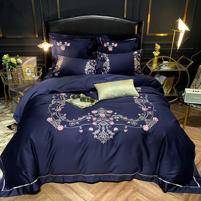Juego de Cama de Algodón Pima Lujo con Bordado Artesanal - Image 13