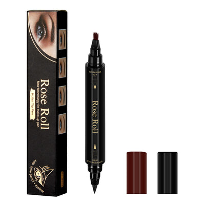 Kit de Delineador Adhesivo Doble Punta y Cejas de Cuatro Puntas a Prueba de Agua - Image 6
