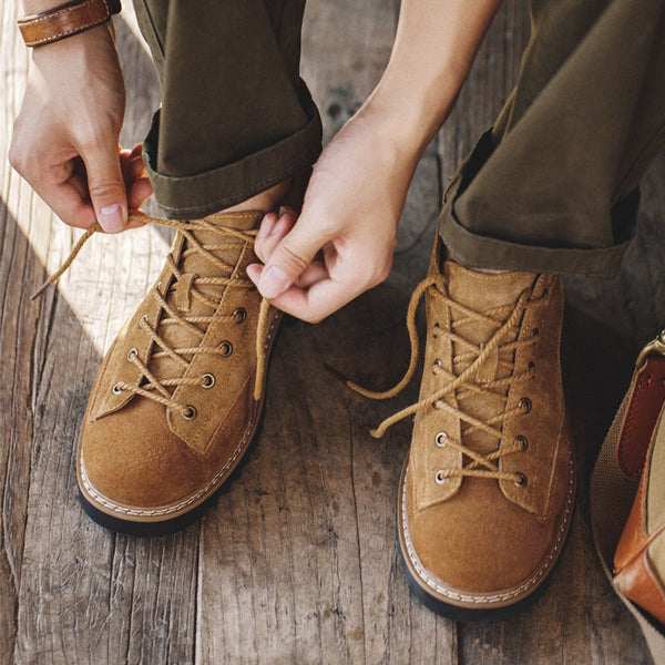 Botas Casuales Bajas Estilo Británico Versátiles