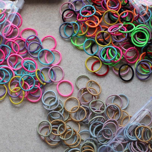 Mini Lazos Elásticos de Colores para Cabello Infantil - Sin Daño - Image 7