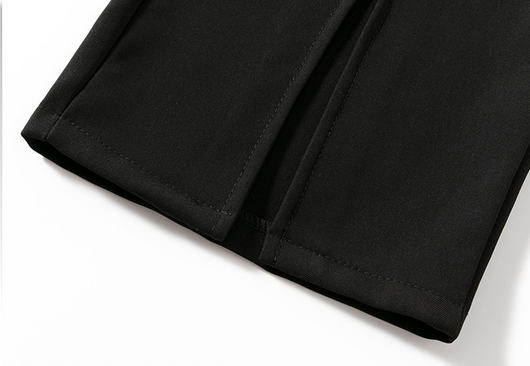 Pantalón Palazzo Cintura Alta Otoño Temprano Mujer Corte Holgado - Image 14
