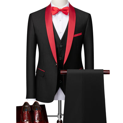 Traje Slim Fit Elegante para Novio y Eventos Formales - Image 11