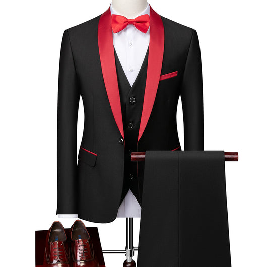 Traje Slim Fit Elegante para Novio y Eventos Formales - Image 11