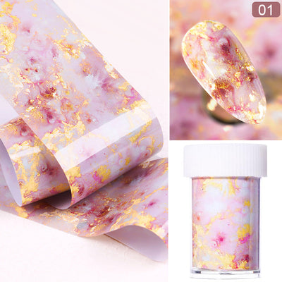 Stickers de Uñas Mármol Efecto Estrellado - Image 10
