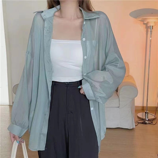 Chaqueta Larga Elegante de Manga Larga en Perla - Diseño Sofisticado y Minimalista - Image 8
