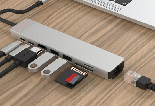 Estación de Expansión USB-C 8 en 1 - Hub Docking Multifunción - Image 2