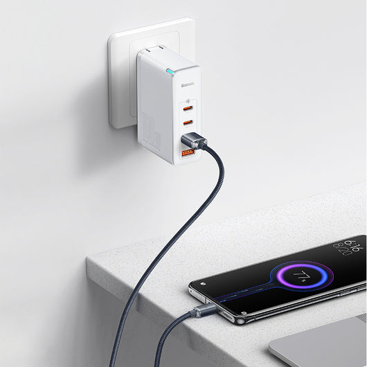 Cable USB-C de Carga Rápida 100W Crystal Shine - Transferencia de Datos - Image 5