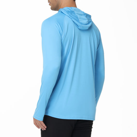 Playera Protección UV con Capucha - Secado Rápido Manga Larga - Image 3