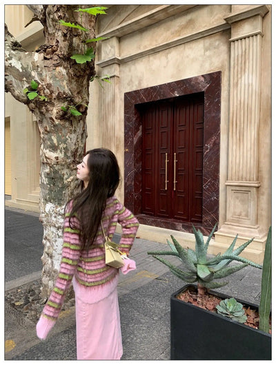 Cardigan de Lana Haima Premium - Suéter Tejido de Lujo - Image 33